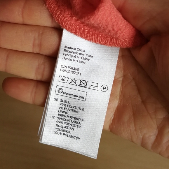 H&M High Neck Racerback Fitted Midi Sheath Dress - Picture 5 of 5